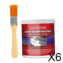 LOOM TREE® 6Xmetal Rust Remover Rust Converter Water Based Rust Paint for Railings Fleet | Other Home & Garden image 2