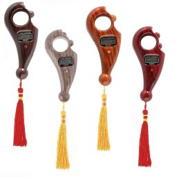 CHESTA Mantra Jaap Digital Counting Machine Unique Design Prayer God Name Hand Finger Manual 5-Digit Tally Counter Device Tasbeeh Misbaha Counter MUTI COLOR with compass image 1