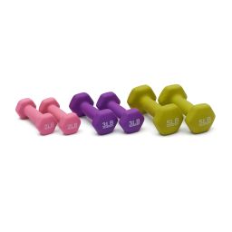 AmazonBasics 20-Pound (9.07 Kg) Dumbbell Set with Stand, (Stand Material: Plastic) image 1