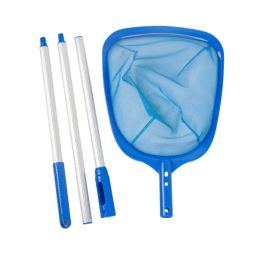 LOOM TREE® Pool Skimmer Net with 3 Section Poles Portable Leaf Catcher Cleaning Netting | Yard, Garden & Outdoor Living | Pools & Spas | Pool Cleaning Tools | Handheld Pool Brushes & Nets image 1