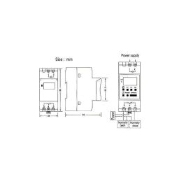 240V AC Programmable Daily/Weekly Digital LCD Display Control Counter/Time Timer Relay Switch: DIN Rail Type (Warranty 12 Months) image 3