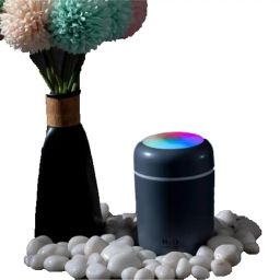 VINKAL H2O Mini Humidifier With LED Lights, Ultrasonic Cool Mist Humidifier Large Capacity Water Tank | Desktop Cool Humidifier Auto Shut Off Modes | Aroma Diffuser for Home & Car image 3
