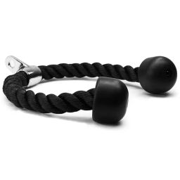 Cable Attachment Combo: Triceps Straight LAT Bar, Triceps Rope, Triceps V Shaped Handle, Rowing Handle, D Handle Pair image 5