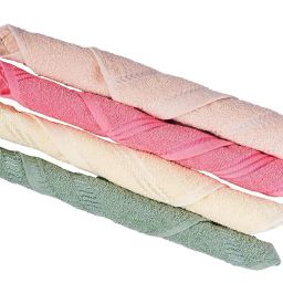 Luxury Pack of Cotton Pieces Face Towel | Hanky | Ultra Soft | Extra Absorbent, Small Size: 25' × 25' cm (Multicolour, Set of 6) image 3