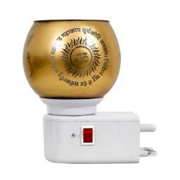 Premium Electric Kapoor dani/Aroma Diffuser/Camphor Burner/Essential Oil Diffuser/Night Lamp, Meditation/Havan/Kapur Dani for Pooja, for Home,Office (C-02) image 5
