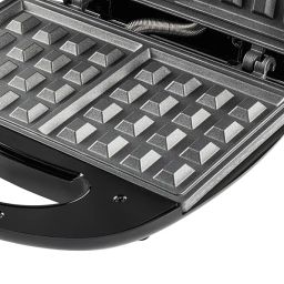 Russell Hobbs RST750WM 750W Waffle Maker | Non-Stick Waffle Plate | Cool-Touch Handle | Ready-to-Cook Indicator | Overheat Safety Protection | Compact Design | 2-Year Warranty image 3