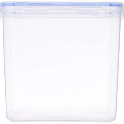 Aristo Lock & Fresh 403 Plastic Storage Container For Storing grains, pulses, rice, wheat etc - 10800 ML, Transparent Clear, large (LOCK&FRESH403) image 1