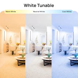 Wipro 9W Bluetooth Enabled Smart Bulb B22 | 16 million Colours | White Tunable (Warm, Neutral & Cool White) | Dimmable | App-Control | Music Sync | Schedule & Scenes | Pack of 1 image 4
