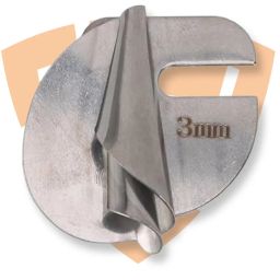 T17 Hemming Folder Hemming Folder ATTACHEMENTS for Industrial Sewing Machine USE with SNAP-ON specialised Sewing Machine Attachment Designed to facilitate The Creation of Narrow hems on Fabric (3MM) image 2
