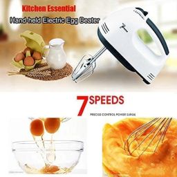 Electric Egg Beater For Cake Baking at Home Hand Mixer For Cream Whisking With 7 speed Egg Beater Whipping Cream Blender Mixing Tool for Bake Hand Mixer image 3