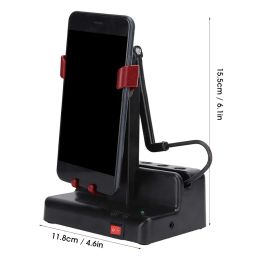 Mobile Phone Shaker Cellphone Pedometer Automatically Left Right Swing Steps Counter 6.1 x 4.6IN | Red (MST10-LUO) image 4