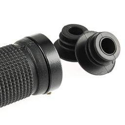 FASTPED® Pair Cycling Lock-on Anti-Slip Bicycle Handlebar Handle Grip for MTB Black Handle Grip for Cycle - Non-Slip and Firm, Handles Grips for Beach Cruiser Razor Scooter BMX MTB image 4