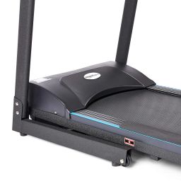amazon basics Dc Motorized Treadmill With 3 Level Manual Incline, 1.5 Hp Continuous & 3.0 Peak Power, Max Speed 14 Kmph, Max Weight 110 Kg (Blue) image 5