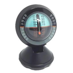 UJEAVETTE® Multifunction Car Vehicle Declinometer Gradienter Dashboard Mount Compass image 1