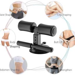 JUDEE Sit-Up Bar with Foam Handle and Rubber Suction Seat Up Fitness Equipment Sit-ups and Push-ups Assistant Device for Weight Lose Gym Workout Abdominal Curl Exercise Work Out Trainer (Pack of 1) image 1