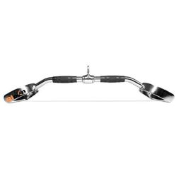 BLOXN Gym Machine Straight LAT Bar, with Double D Handle, High Pulley, with Rubber Grip & Safety Lock, Ideal for Triceps, shoulders, & Back Exercise (26 inch) image 2