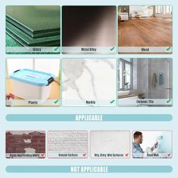 Bonzella 20pcs Self Adhesive Hook and Loop Strips Tape 1x4 Inch Velcro Tapes,Mosquito net Mounting Tape For Home,Office,Carpet,Multipurpose Double Sided Hook & Loop Tape for Crafting & Hanging (Black, 1in X 4in) image 5