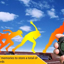Digital Stopwatch Timer with Back Light Stop Watch 0.001second Timing|100 Lap Memory,Large dispaly Alarm Clock for Coach Sports Swimming Running Marathon Competition(100LAP(Back Light)) image 5