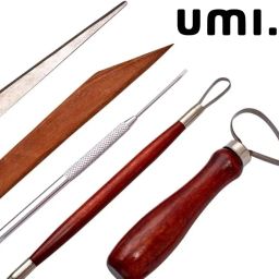 Amazon Brand – Umi 9PCS Pottery Tool Set and Clay Sculpting Tool Set for Pottery Modeling, Clay Cutting, and Trimming image 2