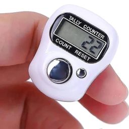 Concepta Mini Hand Tally Counter Finger Ring Digital Electronic Head Count, Jap Counter Machine for Mantra Jap Cricket Umpire and Various Counting Purpose Small(Color May Vary) (Pack of 1 PIS) image 2