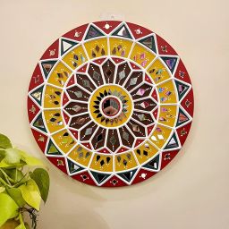 PulGos Shape Mirror Combo Kit Ideal for Embroidery and Lippan Art,Includes Mirrors in Various Shapes for Creative Projects, Crafting, and Decorative Art, Perfect for Personalized Home Decor., Silver image 2