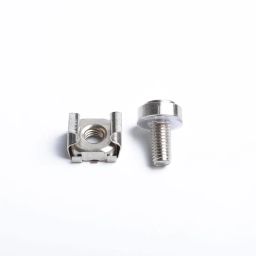 Club Bollywood® 4x10 Pack Lot - M6*20 Rack Mount Cage Nuts & Screws w/Washers - Square Clips|Computers/Tablets & Networking | Enterprise Networking Servers | Racks Chassis & Patch Panels image 3