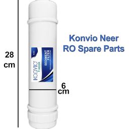 Konvio Neer Inline Sediment Filter and 2 Elbow Connector for RO Water Purifier image 2