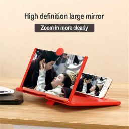 Screen Magnifier for Smartphone � Mobile Phone 3D HD Magnifier Screen Expanders for Movies, Videos, and Gaming � Foldable Phone Stand with Screen Amplifier � Compatible with All Smartphones( ANDRIOD & iOS) image 4