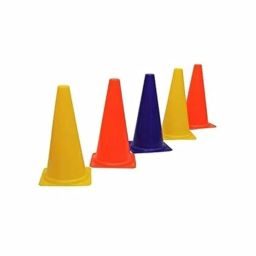 Elevate Your Training Events with FITFIX™ Sports Cone Marker pack of 12 Pcs Set Unleash Versatility and Durability for Every Activity - The Ultimate Solution comes in pack of 12 Pcs 9 inch Multicolour image 5