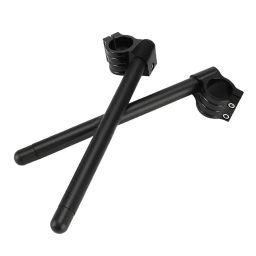 Club Bollywood®Universal 41Mm CNC Fork Clip-Ons Handle Grip Handlebar for Motorcycle Black| Other Handlebars & Levers| Other Handlebars & Levers| Motors|• Motors| 2 X Motorcycle Handlebars image 5