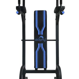 Dolphy Steel Free Standing Pull up Bar, Parallel Bar, Dips Station and Push up Bar- Power Tower image 1