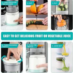 Drumstone (𝗦𝗽𝗲𝗰𝗶𝗮𝗹 𝟱 𝗬𝗲𝗮𝗿𝘀 𝗪𝗮𝗿𝗿𝗮𝗻𝘁𝘆) Electric Citrus Juicer – Reverse Spin, Dual Cones for Lemon & Orange Juice, Compact Design, Anti-Drip Spout, Easy Clean, and Smooth Extraction image 3