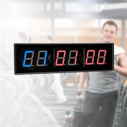 SAZ DEKOR LED Interval Timer Count Down/up with Remote Clear Digital Display Gym Timer image 4