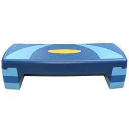 IRIS Aerobic Exercise Step Platform, Sport Adjustable Exercise Equipment Step Platform for Sports & Fitness, Adjustable Workout Fitness Stepper Exercise Platform (Large) image 1