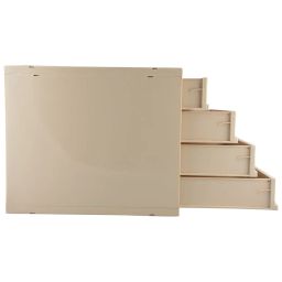 AMS4L Modular System With Lock (Beige,Plastic) image 3