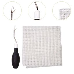 CALANDIS Latch Hook Tool Set Mesh Canvas Carpet Hook for Carpet Art Crafts Rug Making Black | Latch Hooking Kits | Latch Hooking | Rug Making image 5