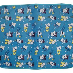 TinyTooth Bed Protector Waterproof Diaper Changing Plastic Sheet Mats Set, Soft Cushioned Bed Protector Sheet (Large, 2, Count) image 4
