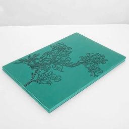 Levin Linoleum Blocks for Printmaking, Linoleum Blocks Green Linocut Block Linoleum Block Printing for Engraving Art Project Printmaking Stamp Carving Block (Only One Sheet) (6X8 INCH) image 5