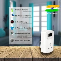 HASTECH Single Phase Digital PROGRAMMABLE AUTO Stop Timer image 5
