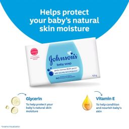 Johnson's Baby Soap 100g (Buy 3 Get 1 Free) image 2