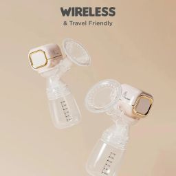 R for Rabbit Pure Wireless Electric Breast Pump with Automatic|Electrical pumping | (Peach) image 5