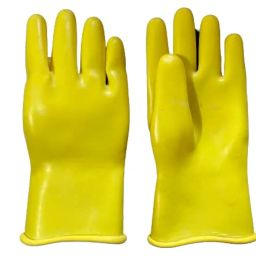 Concrete block loading and Unloading, Gardening, Construction heavy duty and durable rubber gloves, 10" Length, 250 Gram Weight (10 Length, 1) image 3