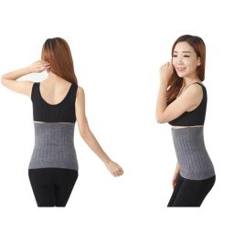 club bollywood Club Bollywood® 2xUnisex Cashmere Waistband Waist Warmer Abdominal Kidney Binder Belt Gray|Clothing, Shoes & Accessories | Womens Clothing |Sleep image 4