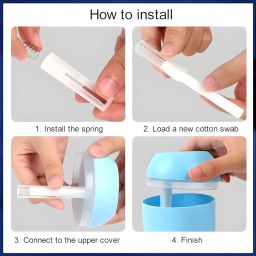 Oblivion Mini Humidifier | Portable Diffuser for Essential Oils | USB Essential Oil Diffuser for Home Office Car | Low Noise Aroma Aromatherapy Machine | Humidifier With Night Light (1Pcs) image 1