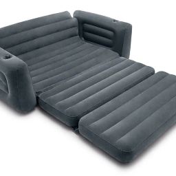 VWretails PVC Practical and Versatile Pull-Out Sofa - Space-Saving Solution for Comfortable Seating and Sleeping (Multicolor) image 2