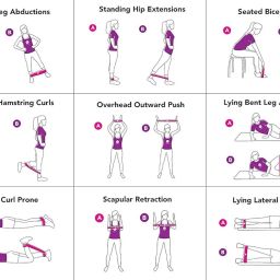 Fitlastics Resistance Loop Bands Set for Squats, Stretching, Strength Training Exercises, HIPS & Glutes Heavy Workouts for Men & Women image 5