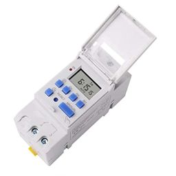 Quick Sense (QS-T3) DIN Rail Digital Timer Switch | Programmable 24x7 Daily/Weekly Automation Controller with LCD Display | Precise Timer Switch for Lights, Motors, Water Pumps & Home Automation image 4