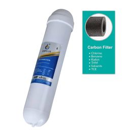 Domestic RO Replacement Filter Inline Filter/Cartridge Set includes Carbon Sediment Filter and 8 Inch Mineral Cartridge for Water Purifier (Pack of 3) image 3