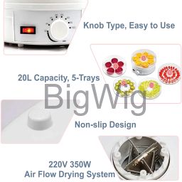 BigWig® Food Dehydrator with 5 Trays image 2