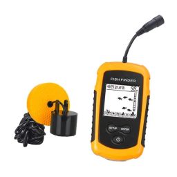 Fish Finder 100M Boat LCD Display High/Low Sensitivity Settings Depth Finder | Fishfinders | Fishing image 5